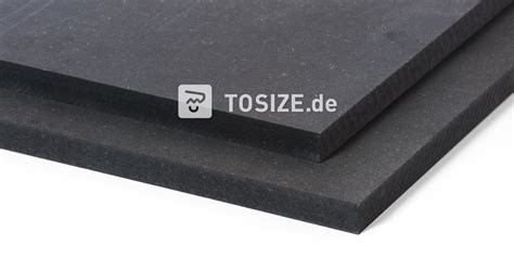 FINSA HDF Schwarz nach Maß - TOSIZE.de