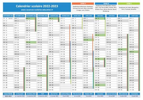 Vacances Scolaires 2023 2024 2025 Calendrier Scolaire Officiel