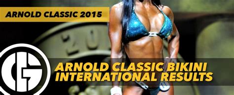 Arnold Classic Bikini International Results Generation Iron