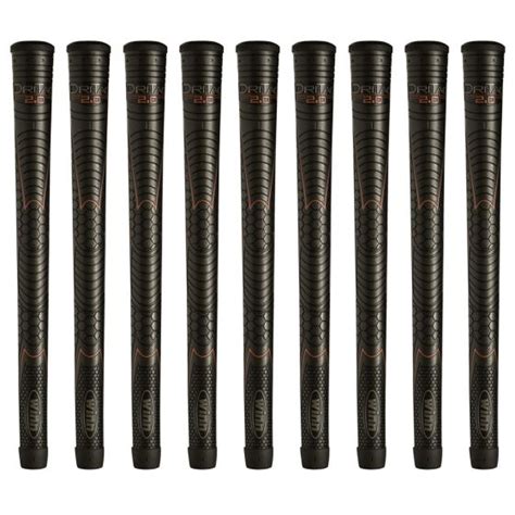 Winn DriTac 2 0 Standard 9 Piece Golf Grip Bundle