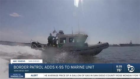 San Diego Border Patrol adds K-9s to Marine Unit