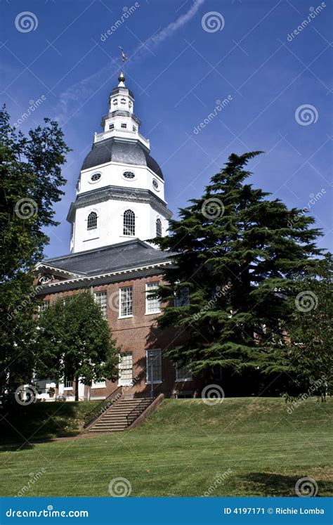 Maryland Capital Building stock image. Image of laws, landmark - 4197171