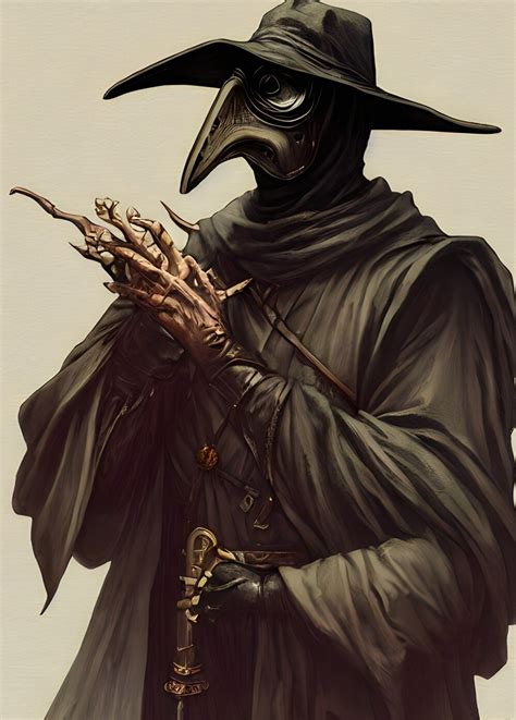 Artstation Plague Doctor 3 Artworks