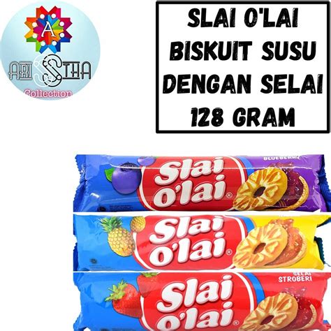 Jual Slai Olai Biskuit Susu Selai Rasa Buah Gram Shopee Indonesia