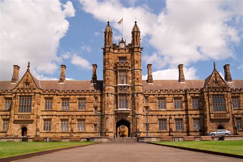 University Of Sydney The Main Quadrangle Building Of The U Flickr