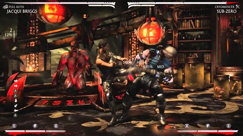 Mortal Kombat X Jacqui Briggs Kombos All Variations And X Rays YouTube