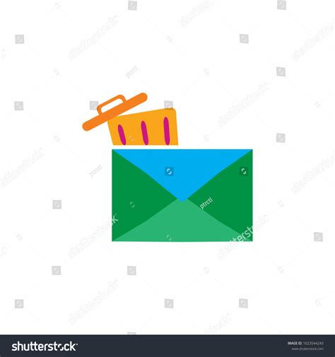 Trash Mail Logo Icon Design Stock Vector (Royalty Free) 1023544243