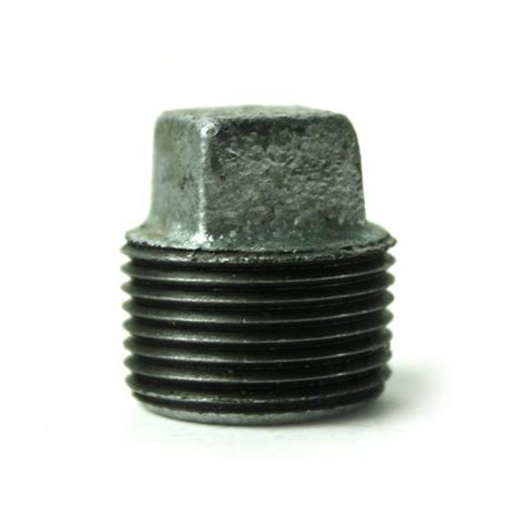 Thrifco Plumbing 5218093 3 4 Inch Galvanized Steel Plug