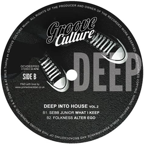 DEEP INTO HOUSE VOL 2 V A GROOVE CULTURE Kerri Chandler Jimpster