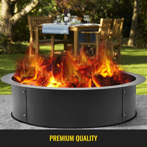 Vevor Inch Outer Inch Inner Fire Pit Ring Fire Pit Insert Mm