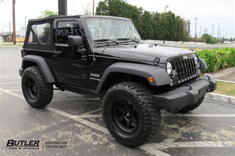 Jeep Wrangler With 18in Fuel Shok Wheels Exclusively From Butler Tires And Wheels In Atlanta Ga