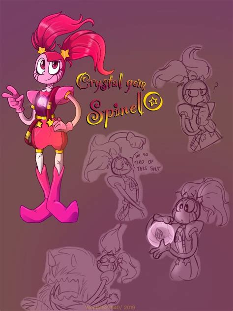 Kunzite Spinel Pink Pearl Fusion By Namygaga On Deviantart Steven Universe Gem Steven