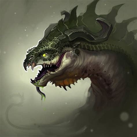 Poison Dragon By Baldi Konijn Website Deviantart Elemental