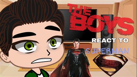 The Boys React To Superman The Man Of Steelitaliano 🇮🇹 English 🇬🇧