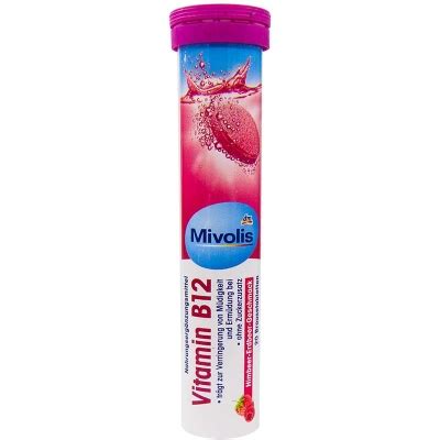 Витамин B12 Mivolis Vitamin B12 таблетки шипучие №20: цена в аптеках ...