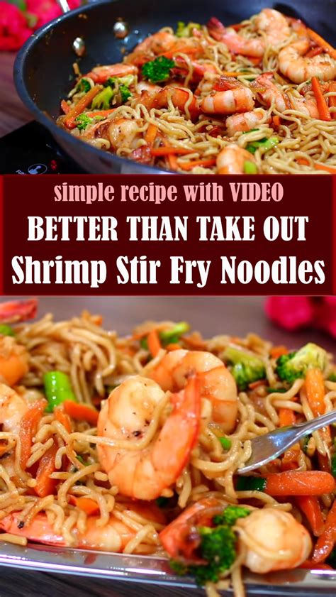 Shrimp and Vegetable Stir Fry Noodles (VIDEO) – Reserveamana