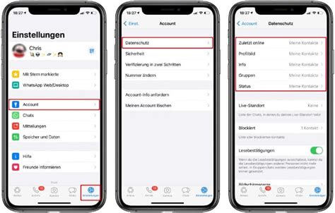 WhatsApp Datenschutz Einstellungen Richtig Nutzen