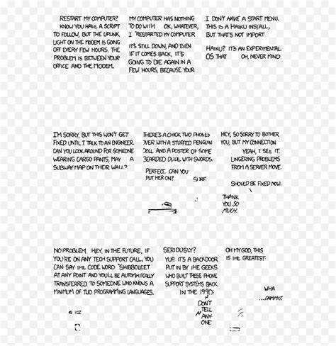 Tech Support Xkcd Tech Support Emojiim Sorry Emoji Free