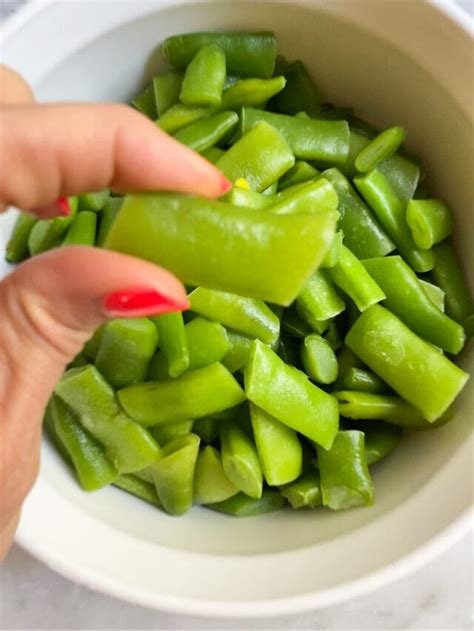 Italian Flat Green Beans Recipe With Tomatoes And Garlic Cucinabyelena