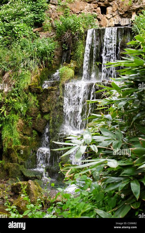 The Artificial Cascade Waterfall And Grotto At Bowood House Wiltshire