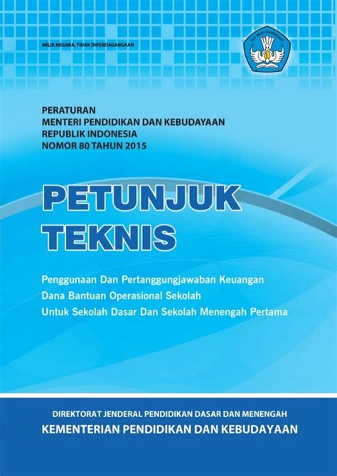 Cover Juknis Bos 2019 Gambaran