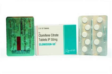 Generic Clomid Clomiphene Citrate Tablet Packaging Type Strip At Rs