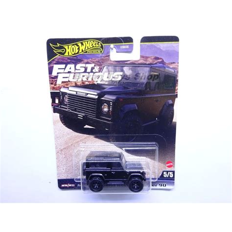 Jual Hot Wheels Fast Furious Land Rover Defender 90 Hitam Shopee Indonesia