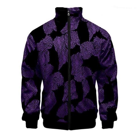 Kimetsu No Yaiba Jacket Kokushibou Pattern Demon Slayer Storeandise