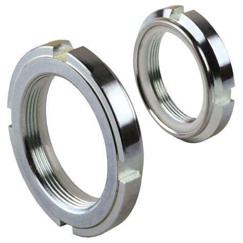 Locknut Guk 9 M45 X 15 Steel Zinc Plated With Polyamid Insert Pn