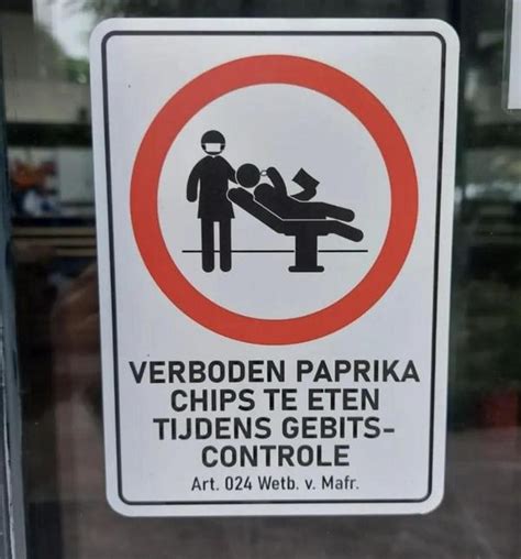 Hier Weer Belangrijke Waarschuwingen En Verbodsborden Uit Het