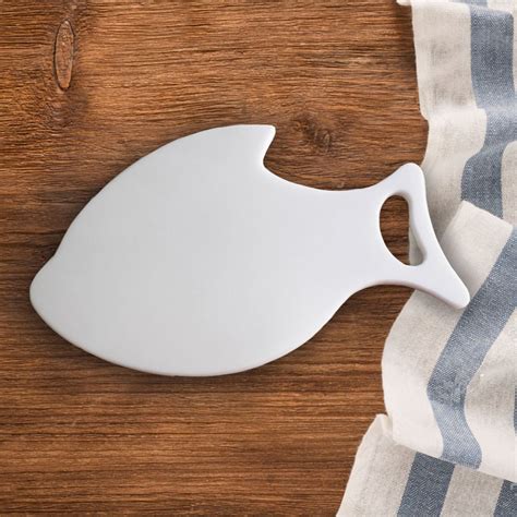 Разделочная доска из искусственного камня в форме рыбы купить в Санкт ...