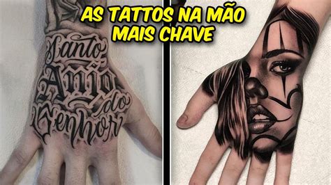 AS MELHORES TATUAGENS PRA FAZER NA MÃO YouTube