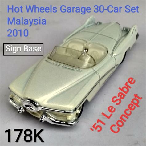 Jual Hot Wheels Garage 30 Car Set Le Sabre Concept Sign Base Signature Ban Karet Shopee Indonesia