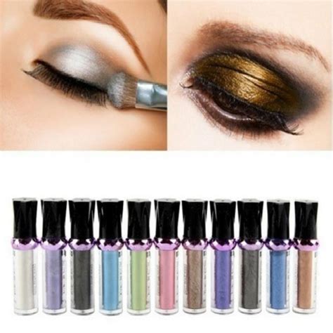 Kaufe Single Roller Farbe Lidschatten Glitzer Pigment Loose Powder Eye