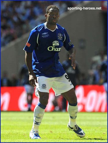 Louis Saha - 2009 F.A. Cup Final - Everton FC