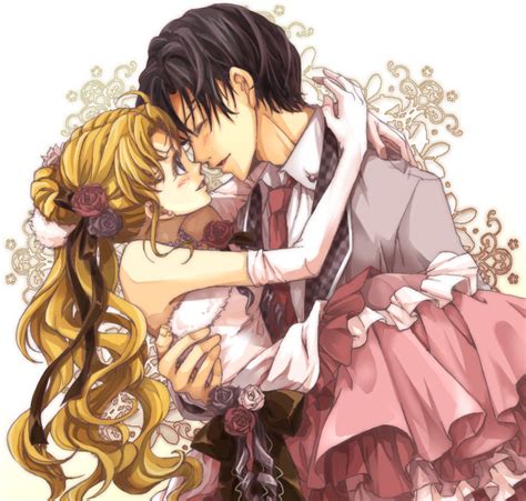 Pretty Guardian Sailor Moon Crystal Nuevo Anime 2014 Serena X Darien Fanart S Por 花雨 Serena