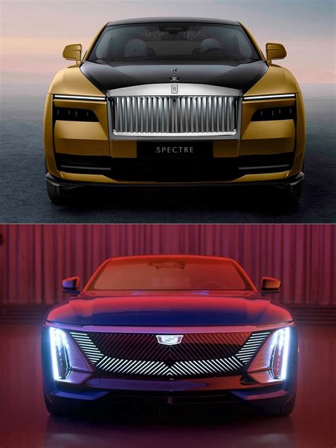 Rolls Royce Spectre Vs Cadillac Celestiq Plush Electric Luxobarge Matchup