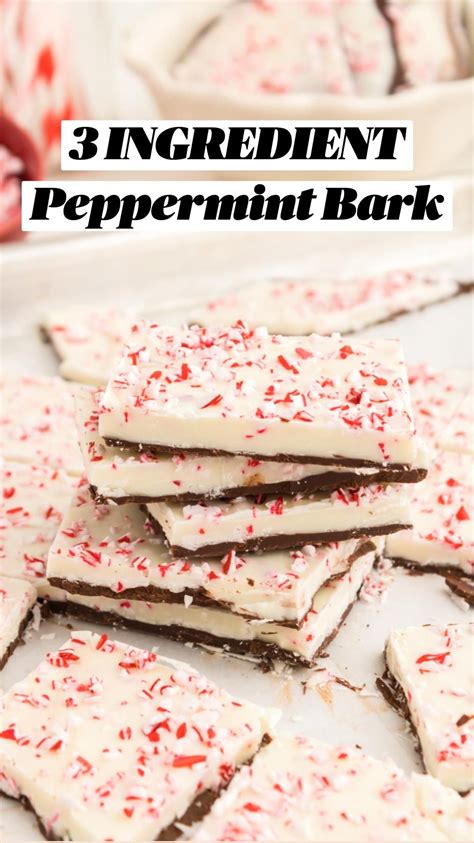 3 Ingredient Peppermint Bark Artofit