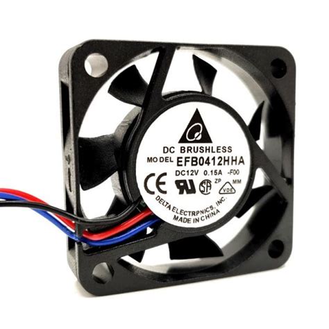 Delta EFB0412HHA 4cm 4010 12V 0 15A CPU Chassis Mute Cooling Fan