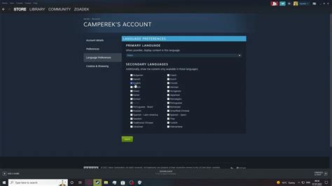 Steam 2022 How To Change Store Language Preference Youtube