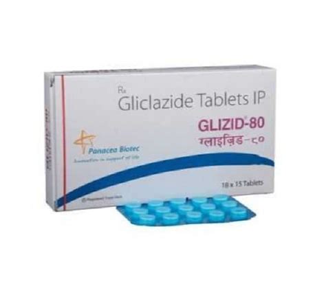 Glizid 80mg Gliclazide Tablets At Rs 72 Strip Sumul Dairy Road