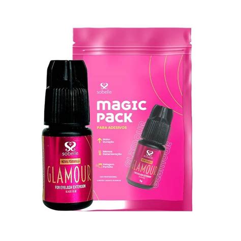 Cola Adesivo de Extensão de Cílios Sobelle Glamour Nanotechnology 3Ml