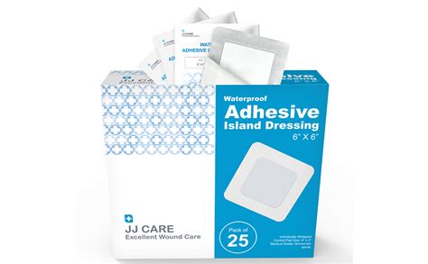 Amazon Jj Care Pack Of Waterproof Adhesive Island Dressing