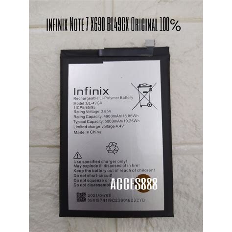 Jual Baterai Infinix Smart X X B X C Note Note X X Hot S Nfc Hot Pro