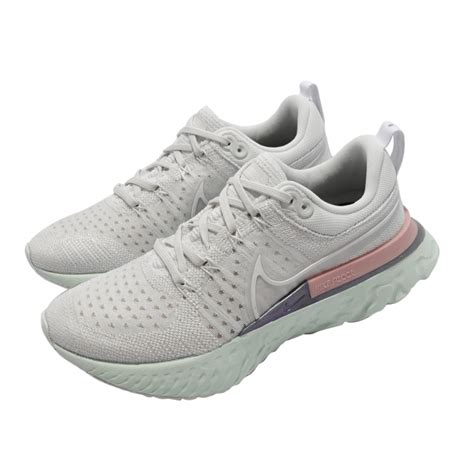 Nike Wmns React Infinity Run Flyknit 2 Platinum Tint White Ct2423007