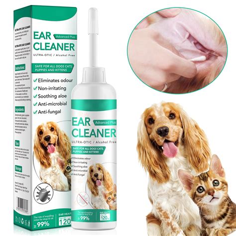 Dog Ear Cleaner Pet Ear Wash To Support Itchy Infection Prone Ears