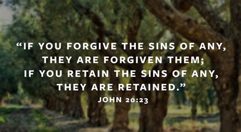 John 20 23 Did Jesus Give Authority To Forgive Sins