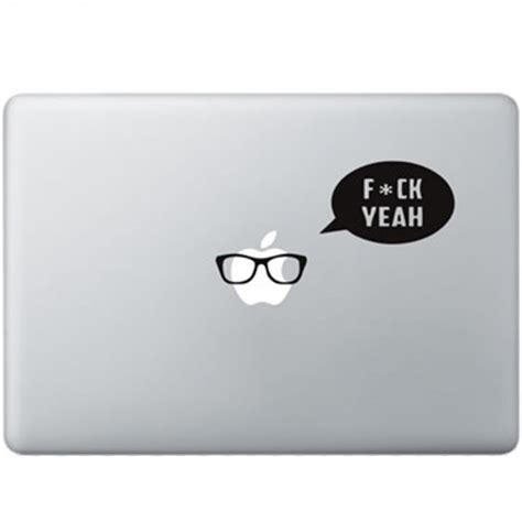 Fuck Yeah Macbook Sticker Kongdecals