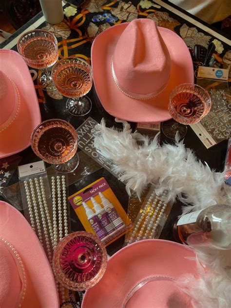 A Hat Party Cowboy Hats Cowboy Hat Crafts Pink Cowboy Hat