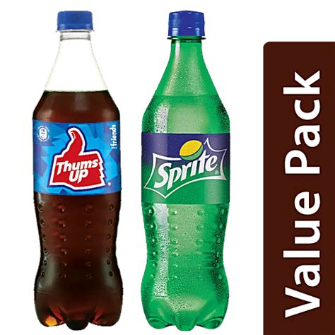 Buy Bb Combo Thums Up Soft Drink 750 Ml Sprite Soft Drink Lime